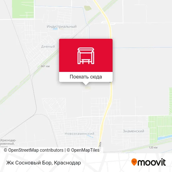 Карта Жк Сосновый Бор