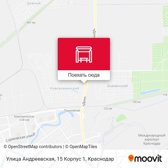 Карта Улица Андреевская, 15 Корпус 1