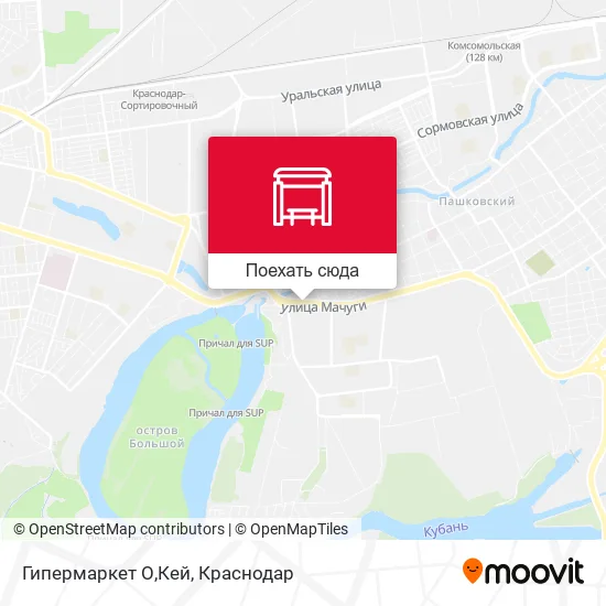 Карта Гипермаркет О,Кей