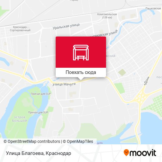 Карта Улица Благоева