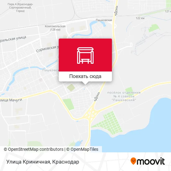 Карта Улица Криничная