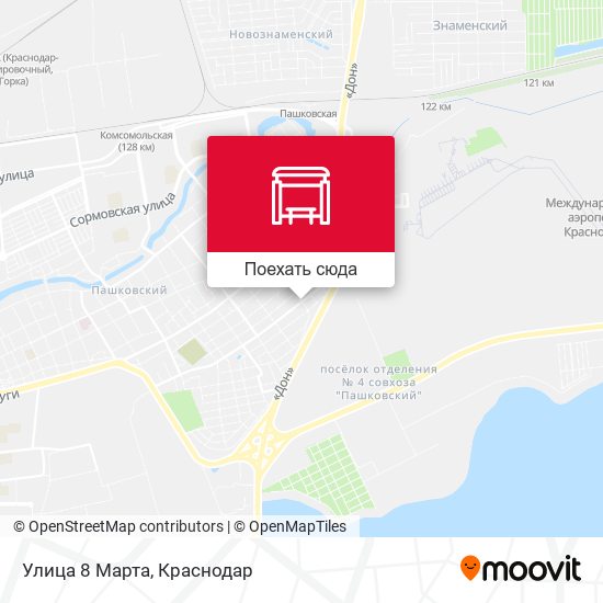 Карта Улица 8 Марта