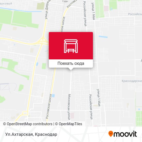 Карта Ул.Ахтарская