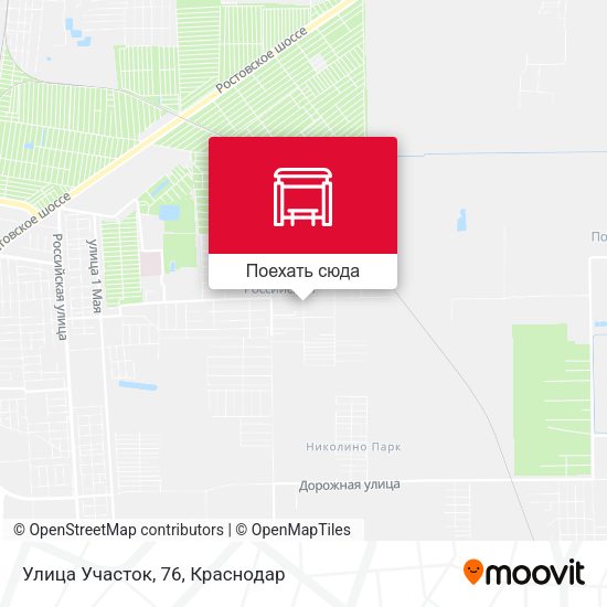 Карта Улица Участок, 76