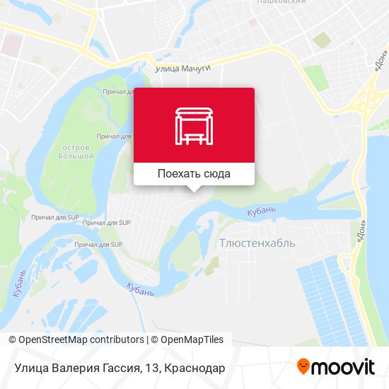 Карта Улица Валерия Гассия, 13