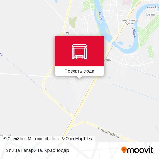 Карта Улица Гагарина