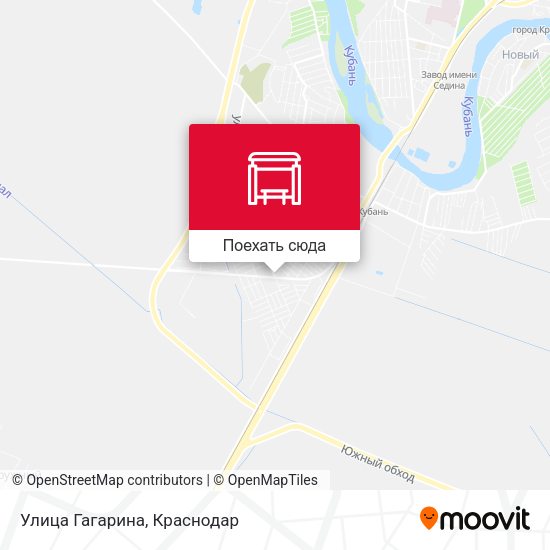 Карта Улица Гагарина
