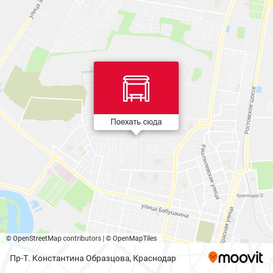Карта Пр-Т. Константина Образцова
