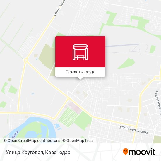 Карта Улица Круговая