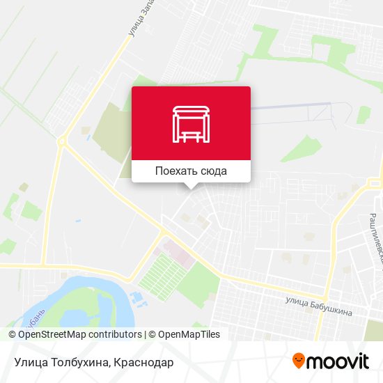 Карта Улица Толбухина