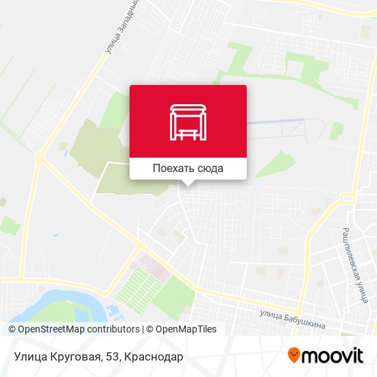 Карта Улица Круговая, 53
