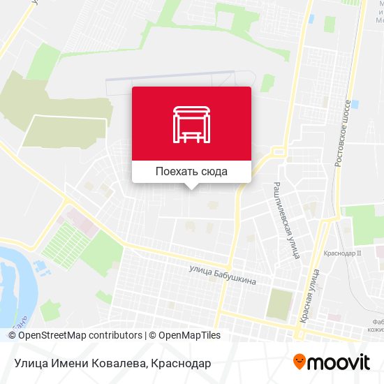 Карта Улица Имени Ковалева