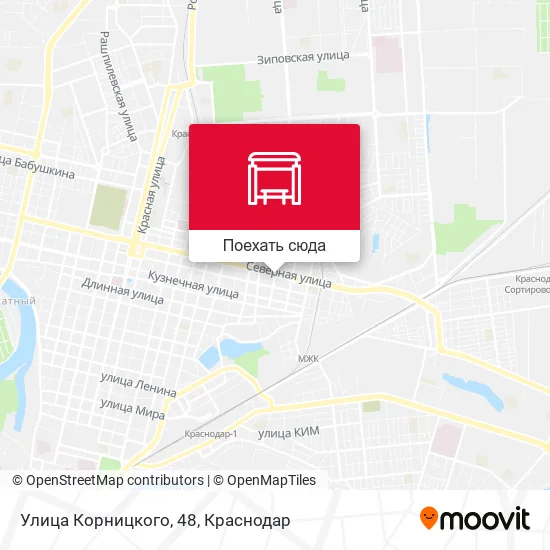 Карта Улица Корницкого, 48