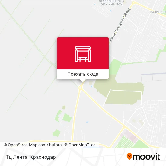 Карта Тц Лента