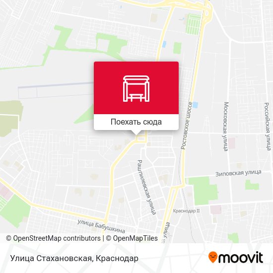 Карта Улица Стахановская
