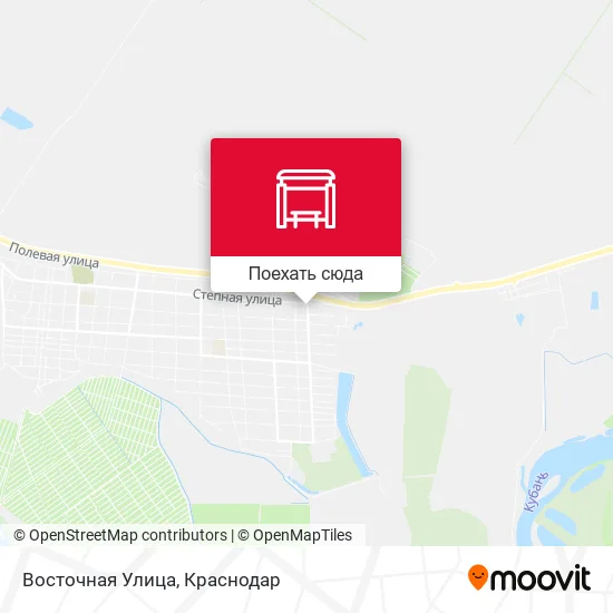 Карта Восточная Улица