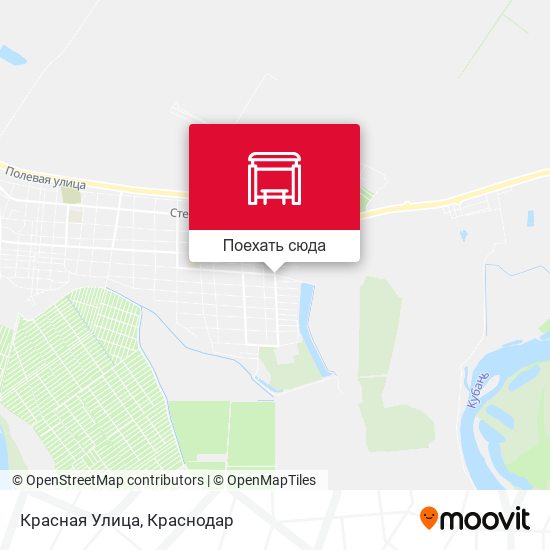 Карта Красная Улица