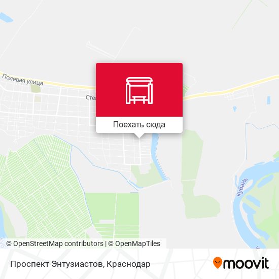 Карта Проспект Энтузиастов