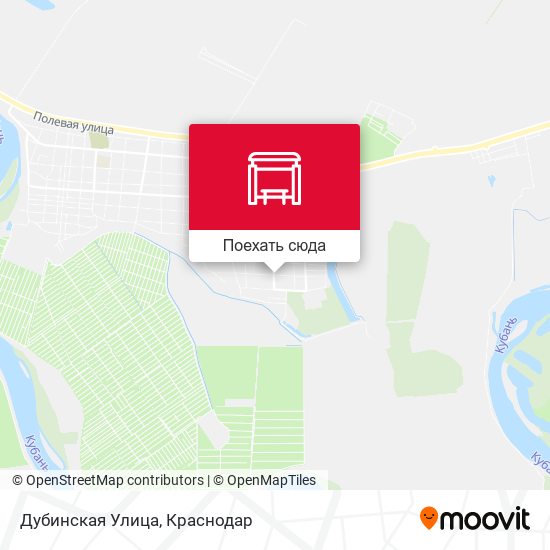 Карта Дубинская Улица
