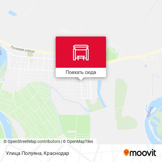Карта Улица Полуяна