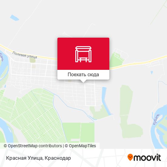 Карта Красная Улица