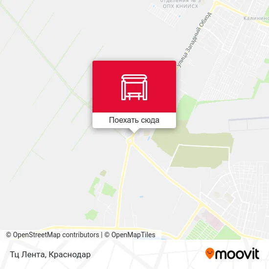 Карта Тц Лента