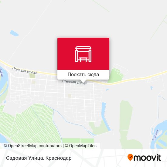 Карта Садовая Улица