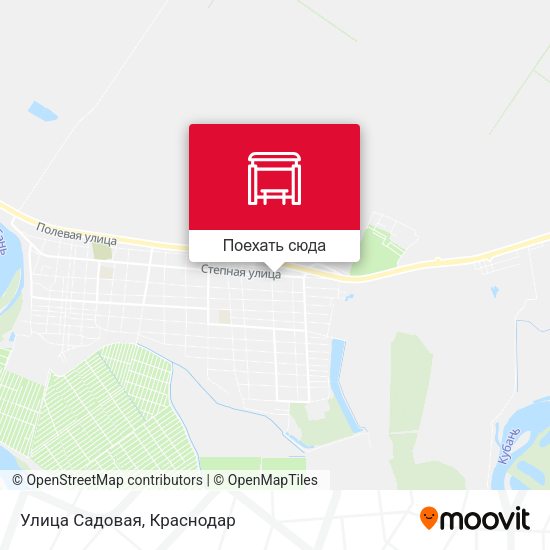 Карта Улица Садовая