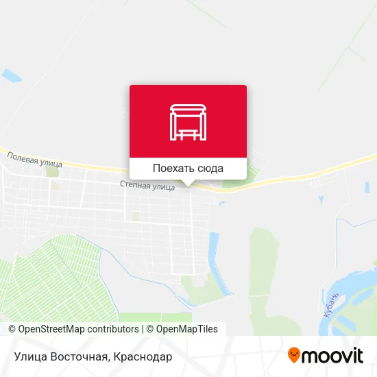 Карта Улица Восточная