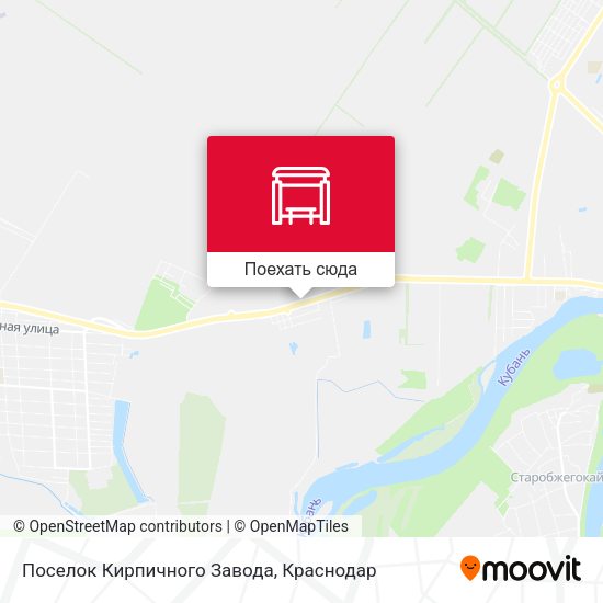 Карта Поселок Кирпичного Завода