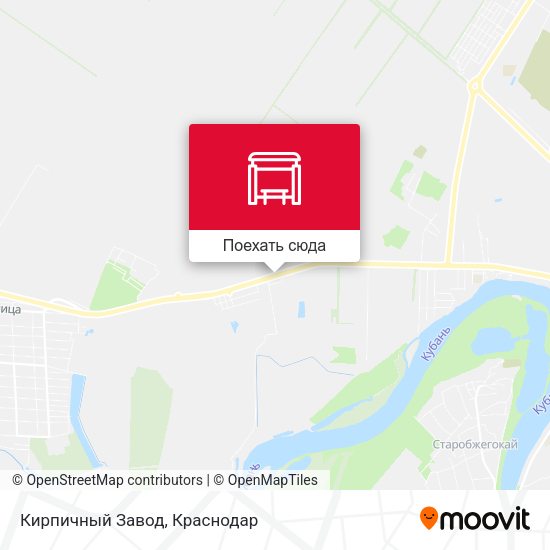 Карта Кирпичный Завод