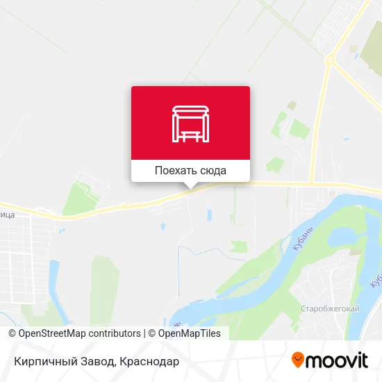 Карта Кирпичный Завод