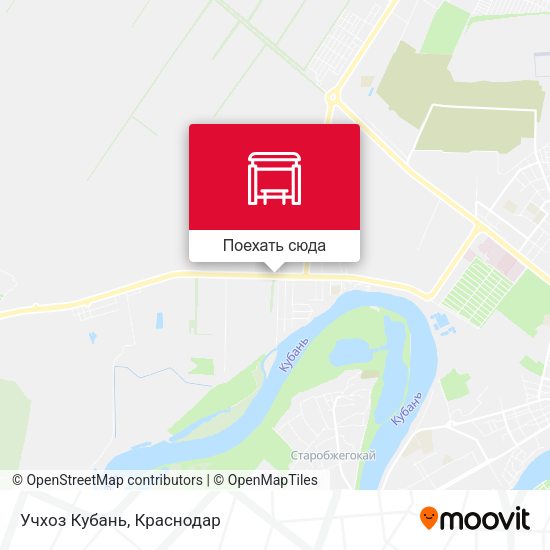 Карта Учхоз Кубань