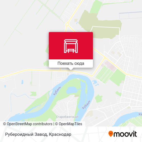 Карта Рубероидный Завод