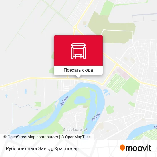 Карта Рубероидный Завод
