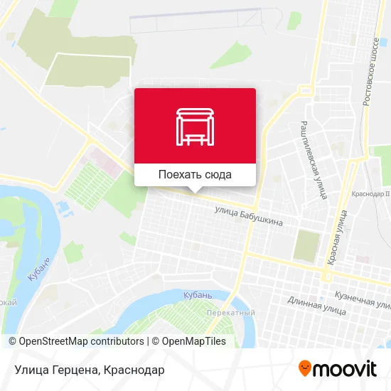 Карта Улица Герцена