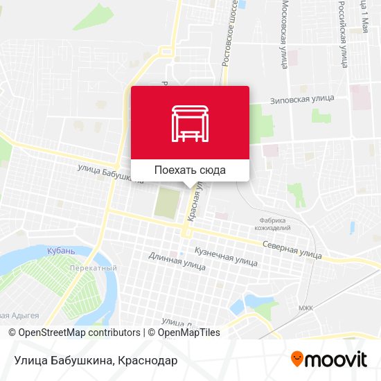 Карта Улица Бабушкина