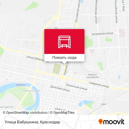 Карта Улица Бабушкина