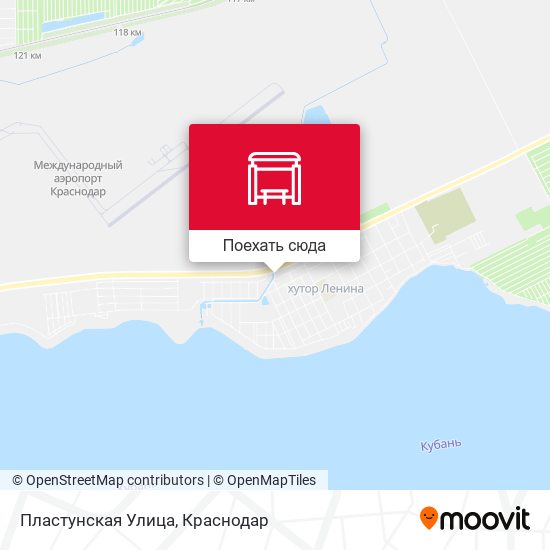 Карта Пластунская Улица