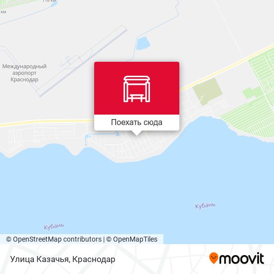 Карта Улица Казачья