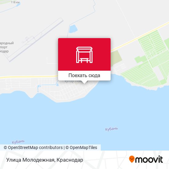 Карта Улица Молодежная