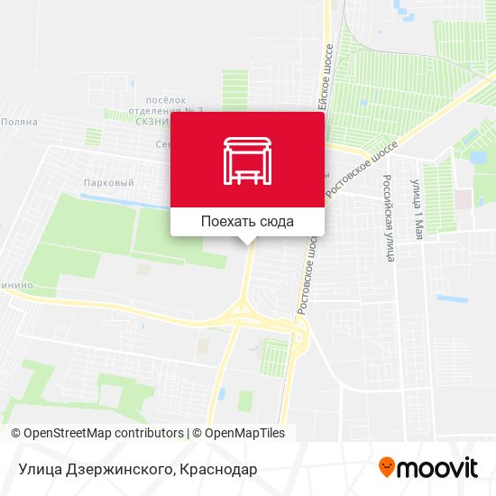 Карта Улица Дзержинского