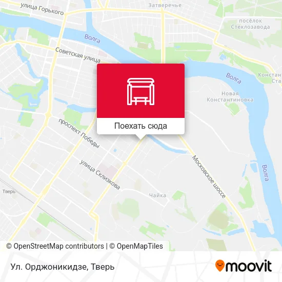 Карта Ул. Орджоникидзе