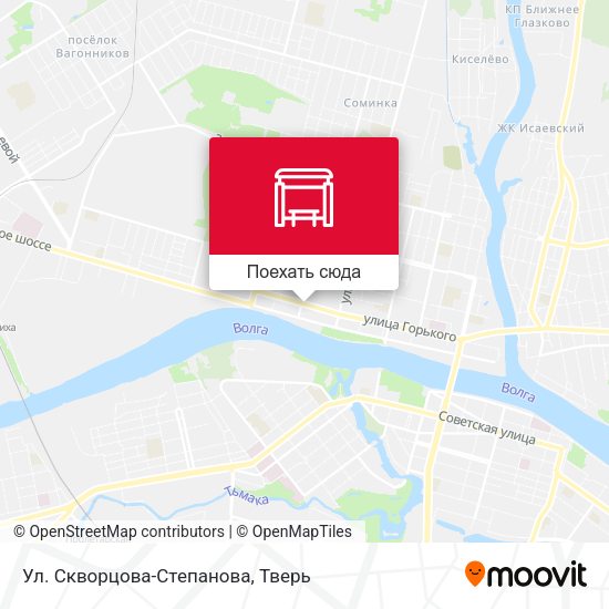 Карта Ул. Скворцова-Степанова
