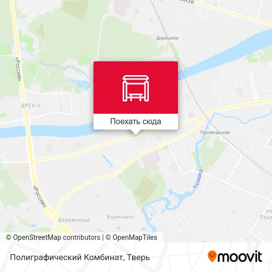 Карта Полиграфический Комбинат