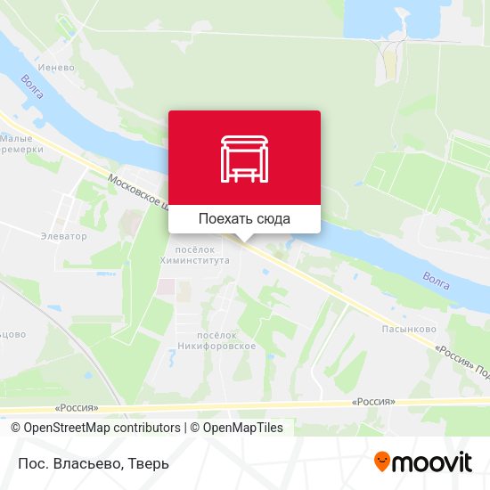 Карта Пос. Власьево