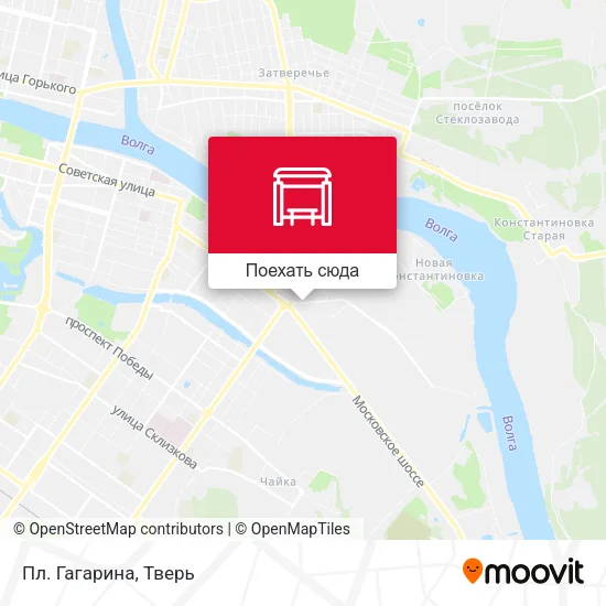 Карта Пл. Гагарина