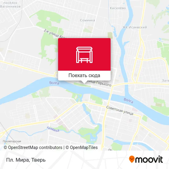 Карта Пл. Мира
