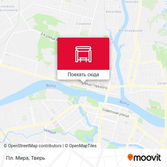Карта Пл. Мира