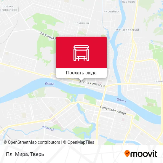 Карта Пл. Мира